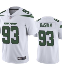 New York Jets Tarell Basham White 2019 Vapor Untouchable Limited Jersey - Mens - Robokeg