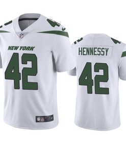 New York Jets Thomas Hennessy White 2019 Vapor Untouchable Limited Jersey - Mens - Robokeg