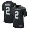 New York Jets Zach Wilson Black Alternate 2021 Nfl Draft First Round Pick Game Mens Jersey Gift For Jets Fans - Robokeg