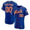 New York Mets Alternate Authentic Custom Jersey - Royal Custom Jerseys Mlb - Robokeg