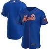 New York Mets Alternate Authentic Team Logo Jersey - Royal Mlb - Robokeg