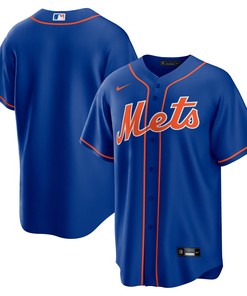 New York Mets Alternate Replica Team Jersey - Royal Mlb - Robokeg