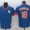 New York Mets Darryl Strawberry #18 2020 Mlb Blue Jersey - Robokeg