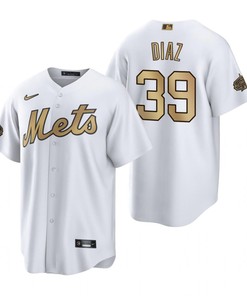 New York Mets Edwin Diaz White 2022-23 All-Star Game Jersey - Robokeg