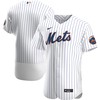 New York Mets Home Authentic Team Jersey - White Mlb - Robokeg