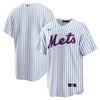 New York Mets Home Blank Replica Jersey - White Mlb - Robokeg