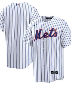 New York Mets Home Team Men Jersey - White - Robokeg