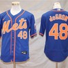 New York Mets Jacob Degrom #48 2020 Mlb Dark Blue Jersey - Robokeg