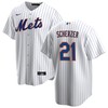 New York Mets Max Scherzer 21 Mlb Royal White Home Jersey Gift For Mets Fans - Robokeg