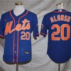 New York Mets Pete Alonso #20 2020 Mlb Dark Blue Jersey - Robokeg