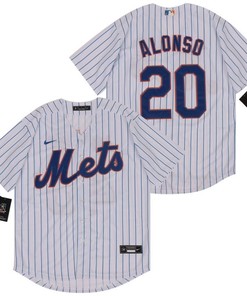 New York Mets Pete Alonso #20 2020 Mlb White Jersey - Robokeg