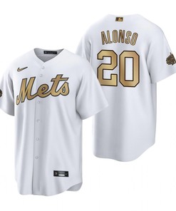 New York Mets Pete Alonso White 2022-23 All-Star Game Jersey - Robokeg