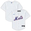 New York Mets Preschool Home Replica Team Jersey - White Mlb - Robokeg