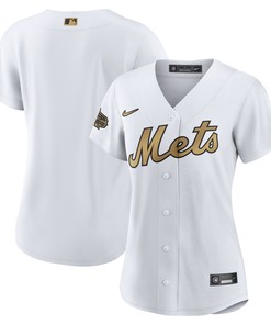 New York Mets Womens 2022 Mlb All-star Game Replica Blank Jersey - White Mlb - Robokeg