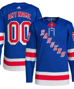 New York Rangers Adidas Home Primegreen Authentic Pro Custom Jersey Royal Custom Jerseys Nhl - Robokeg
