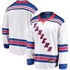 New York Rangers Fanatics Branded Breakaway Away Jersey White Nhl - Robokeg