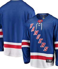 New York Rangers Fanatics Branded Breakaway Home Jersey - Blue Nhl - Robokeg