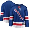 New York Rangers Fanatics Branded Breakaway Home Jersey - Royal Nhl - Robokeg