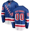 New York Rangers Fanatics Branded Home Breakaway Custom Jersey - Royal Custom Jerseys Nhl - Robokeg