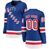 New York Rangers Fanatics Branded Womens Home Breakaway Custom Jersey - Blue Custom Jerseys Nhl - Robokeg