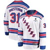 New York Rangers Igor Shesterkin 31 Away 2022 Stanley Cup Champions Breakaway Men Jersey - White - Robokeg