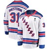 New York Rangers Igor Shesterkin 31 Away 2022 Stanley Cup Final Breakaway Men Jersey - White - Robokeg