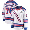 New York Rangers Jonny Brodzinski 76 Away 2022 Stanley Cup Champions Breakaway Men Jersey - White - Robokeg