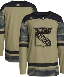 New York Rangers Military Appreciation Team Practice Men Jersey - Camo - Robokeg