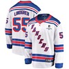 New York Rangers Ryan Lindgren 55 Away 2022 Stanley Cup Champions Breakaway Men Jersey - White - Robokeg