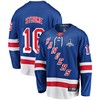New York Rangers Ryan Strome 16 Home 2022 Stanley Cup Champions Breakaway Men Jersey - Blue - Robokeg