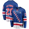 New York Rangers Tim Gettinger 26 Home 2022 Stanley Cup Champions Breakaway Men Jersey - Blue - Robokeg