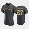 New York Yankees 27 Giancarlo Stanton 2022-23 All-Star Game Charcoal Jersey - Robokeg