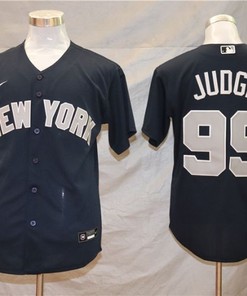 New York Yankees Aaron Judge #99 2020 Mlb Black Blue Jersey - Robokeg