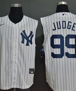 New York Yankees Aaron Judge #99 2020 Mlb White Jersey - Robokeg