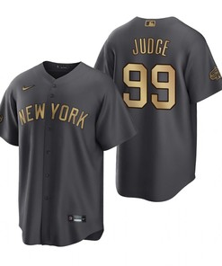 New York Yankees Aaron Judge Charcoal 2022-23 All-Star Game Jersey - Robokeg