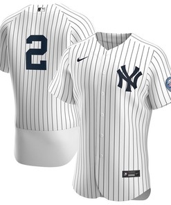 New York Yankees Derek Jeter #2 2020 Mlb White Jersey A7 - Robokeg
