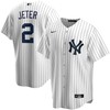 New York Yankees Derek Jeter #2 2020 Mlb White Jersey A8 - Robokeg
