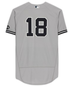 New York Yankees Fanatics Gray Team-issued #18 Jersey From The 2020 Mlb Season - Robokeg