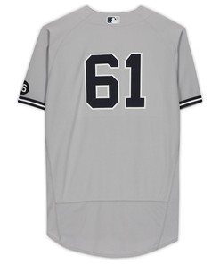 New York Yankees Fanatics Team-issued Gray #61 Jersey From The 2021 Mlb Season - Robokeg