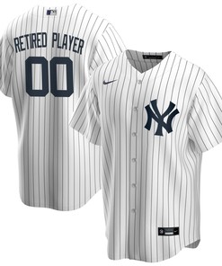 New York Yankees Home Pick-a-player Retired Roster Replica Jersey - White Custom Jerseys Mlb - Robokeg