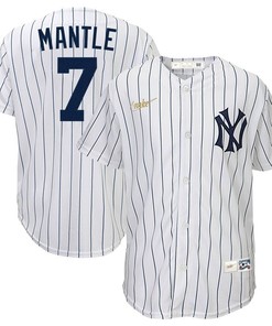 New York Yankees Mickey Mantle #7 2020 Mlb White Jersey - Robokeg