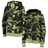 New York Yankees New Era Womens 2022 Mlb Armed Forces Day Camo Full-zip Hoodie - Green - Robokeg