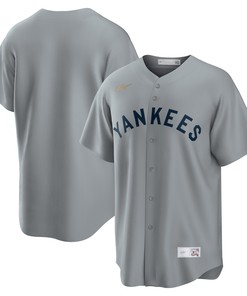 New York Yankees Road Cooperstown Collection Team Jersey - Gray Mlb - Robokeg
