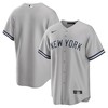 New York Yankees Road Replica Team Jersey - Gray Mlb - Robokeg