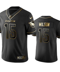 Nfl 100 Commercial Albert Wilson Miami Dolphins Black Golden Edition Vapor Untouchable Limited Jersey - Mens - Robokeg
