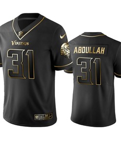 Nfl 100 Commercial Ameer Abdullah Minnesota Vikings Black Golden Edition Vapor Untouchable Limited Jersey - Mens - Robokeg