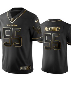 Nfl 100 Commercial Benardrick Mckinney Houston Texans Black Golden Edition Vapor Untouchable Limited Jersey - Mens - Robokeg