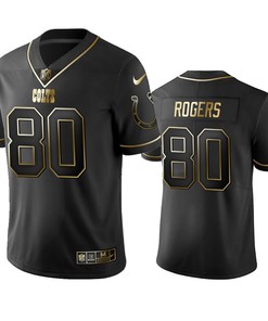 Nfl 100 Commercial Chester Rogers Indianapolis Colts Black Golden Edition Vapor Untouchable Limited Jersey - Mens - Robokeg