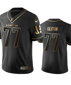 Nfl 100 Commercial Cordy Glenn Cincinnati Bengals Black Golden Edition Vapor Untouchable Limited Jersey - Mens - Robokeg