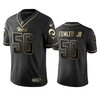Nfl 100 Commercial Dante Fowler Jr Los Angeles Rams Black Golden Edition Vapor Untouchable Limited Jersey - Mens - Robokeg